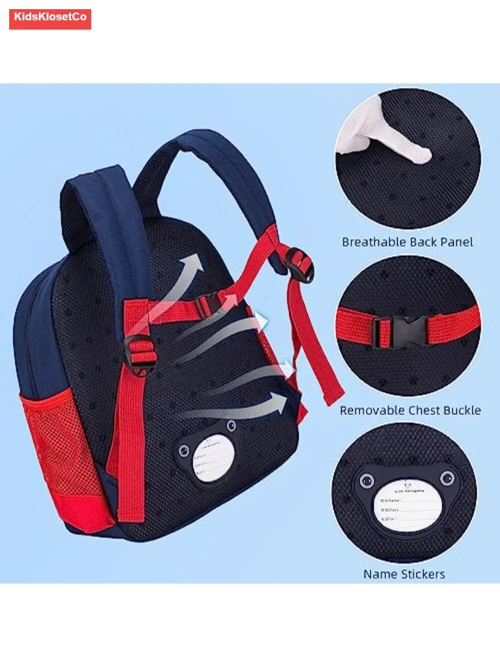 3D Cartoon Animal Backpack for Kids, Waterproof Lightweight Daypack, Preschool